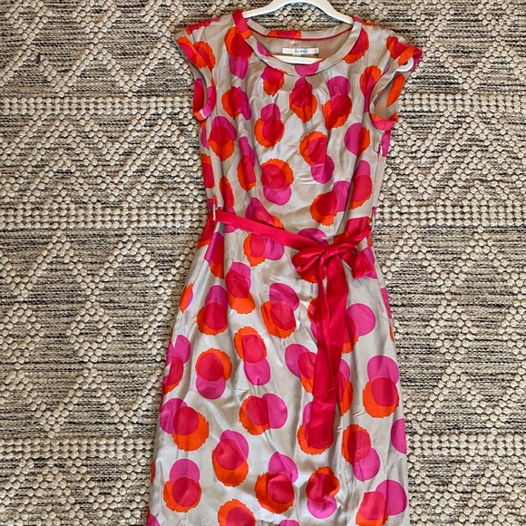 Boden Dresses & Skirts - Boden Pink & Red Spot Dress